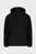 Чоловіча чорна куртка MAN JACKET ZIP HOOD