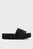 Женские черные слайдеры FLATF ESPADRILLE RAFFIA