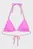 Женский розовый лиф от купальника PUMA Swim Women Triangle Bikini Top