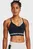 Женский черный топ UA Seamless Low Long Bra