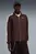 Мужская коричневая спортивная кофта с узором T7 Woven Track Jacket Men