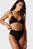 Женские черные трусики от купальника HIGH WAIST