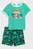 Детский зеленый комплект одежды (футболка, шорты) PUMA x PAW PATROL Minicats Tracksuit Toddlers
