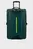 Темно-зеленый чемодан 67 см ECODIVER DARK TEAL/LIME