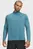 Чоловіча блакитна спортивна кофта UA Tech Textured 1/2 Zip