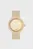 Женские золотистые часы O clock