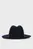 Жіночий темно-синій вовняний капелюх TH NAVAL FEDORA