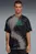 Мужская черная футболка с узором What The Fun Oversized Basketball Tee Men