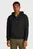 Мужское черное худи NANO LOGO HALF ZIP