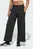 Детские черные спортивные брюки FUTURE ICONS 3 STRIPES WIDE LEG