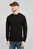 Мужской черный шерстяной джемпер Premium core r knit
