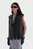 Жіночий чорний жилет Biker Gilet