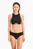 Женский черный топ от купальника PUMA Swim Women Racerback Swim Top