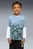 Детская голубая футболка PUMA x HOT WHEELS™ MONSTER TRUCKS Tee Kids