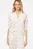 Женская белая рубашка с узором DECLANY