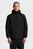 Чоловіча чорна куртка ZIP THROUGH HOODED