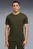 Мужская темно-зеленая футболка TAD TECH Triblend Tee Men