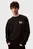 Чоловічий чорний світшот PREMIUM FLEECE LOGO