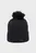 Жіноча чорна шапка KNITTED HAT FLEECE LINING
