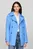 Женский голубой тренч COTTON SHORT TRENCH