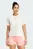 Жіноча біла футболка Power Back-Cutout 3-Stripes