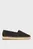 Чоловічі чорні еспадрилі ESPADRILLE CV LOGO
