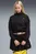 Жіноча чорна вітровка DARE TO Oversized Woven Jacket Women