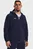 Чоловіче темно-синє худі UA Rival Fleece FZ Hoodie