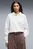 Женское белое поло PUMA Class Relaxed Long Sleeve Fleece Polo Women