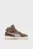 Коричневые замшевые хайтопы Shuffle Downtown Mid Sneakers Unisex