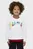 Дитячий білий світшот Sporty Cats Relaxed Sweatshirt Kids