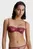 Жіночий бордовий бюстгальтер UNLINED BALCONETTE