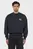 Чоловічий чорний світшот Vanos Oversized