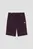 Бордовые шорты DOWNTOWN Relaxed Shorts Unisex (унисекс)