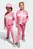 Детский розовый спортивный костюм (кофта, брюки) Seasonal Essentials Tiberio 3-Stripes Tricot Kids