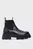Женские черные челси COMBAT LEATHER LOW CHELSEA