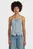 Жіночий блакитний джинсовий топ Kick Bustier