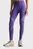 Женские фиолетовые тайтсы adidas by Stella McCartney TruePace