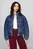 Жіноча синя джинсова куртка DENIM PUFFER