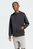 Дитяче чорне худі FUTURE ICONS 3 STRIPES FULL ZIP