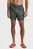Мужские зеленые плавательные шорты с узором ROPE PRINT SWIM SHORTS