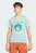 Детская мятная футболка adidas Minecraft