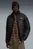 Мужской черный пуховик PACKLITE Down Jacket Men