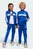 Детский синий спортивный костюм (кофта, брюки) Seasonal Essentials Tiberio 3-Stripes Tricot Kids