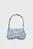 Женская синяя джинсовая сумка с узором SUNGLASS DENIM SHOULDER BAG