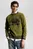 Мужской оливковый свитшот MONOTYPE COLLEGIATE CREWNECK