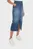 Жіноча синя джинсова спідниця DNM MIDI SKIRT HW BETH CTD