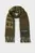Чоловічий зелений вовняний шарф TH MONOTYPE WOOL SCARF