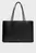 Жіноча чорна сумка FOIL LOGO TOTE