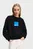 Женский черный свитшот REG BOX LOGO SWEAT
